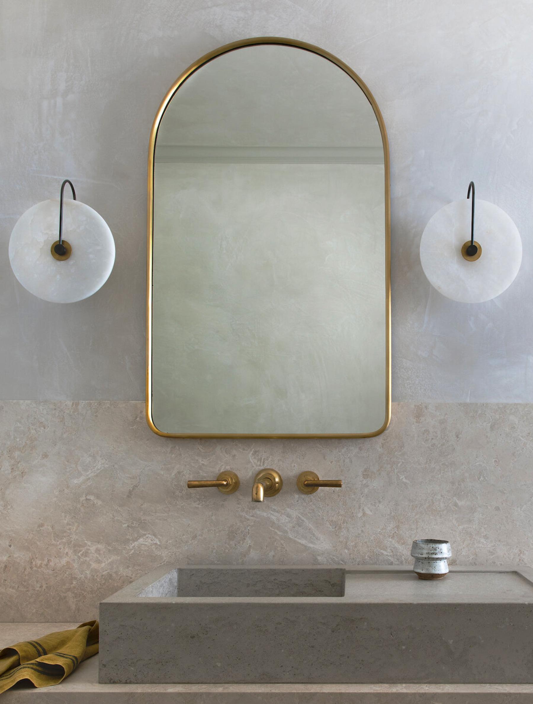 ADA Aperture Alabaster Wall Sconce | Wall Sconce Lighting | Wall Lights | Sconce Light | Sconces | Indoor Wall Sconce – Wishly 2