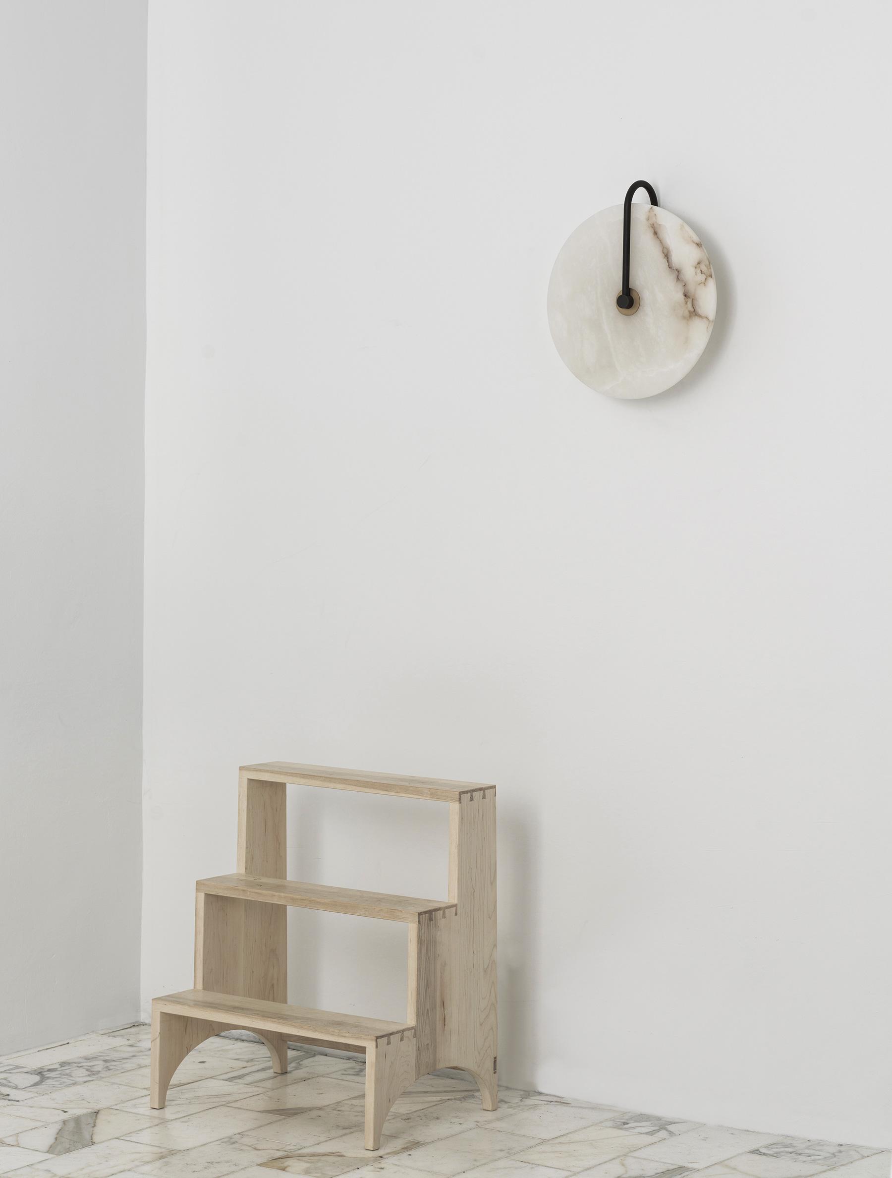 ADA Aperture Alabaster Wall Sconce | Wall Sconce Lighting | Wall Lights | Sconce Light | Sconces | Indoor Wall Sconce – Wishly 3