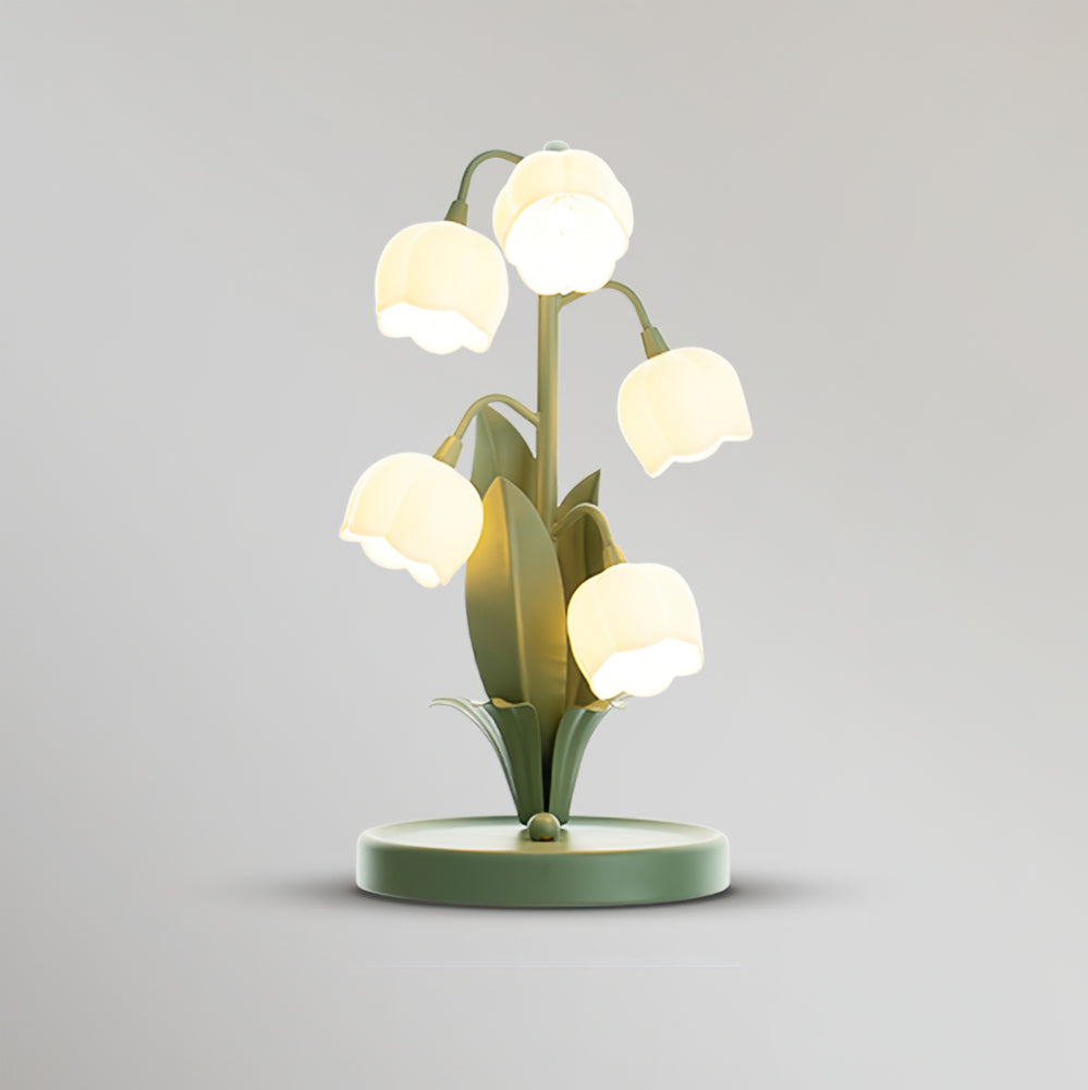 Bell Orchid Table Lamp | Table Lamps for Living Room | Desk Lamp | Bedroom Lamps | Table Lamps for Bedroom | Indoor Lighting – Wishly 0