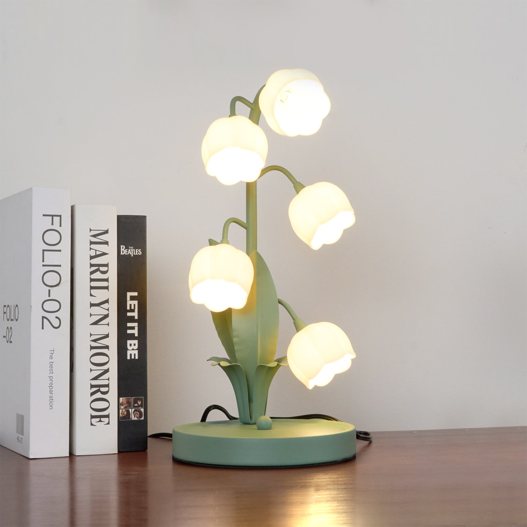 Bell Orchid Table Lamp | Table Lamps for Living Room | Desk Lamp | Bedroom Lamps | Table Lamps for Bedroom | Indoor Lighting – Wishly 7