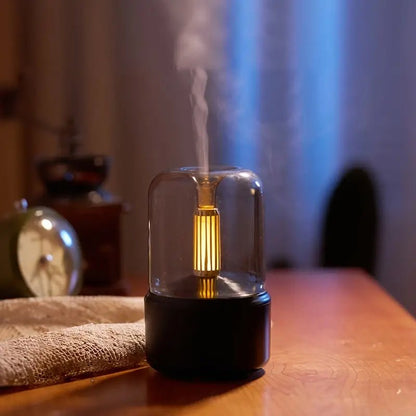 Candlelight Flame Aroma Diffuser Lamp | Aroma Diffuser | Aromatherapy Diffuser | Best Essential Oil Diffuser | Home Fragrance Diffuser | Diffusers for Essential Oils – Wishly 0