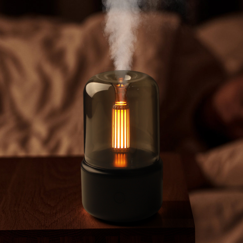 Candlelight Flame Aroma Diffuser Lamp | Aroma Diffuser | Aromatherapy Diffuser | Best Essential Oil Diffuser | Home Fragrance Diffuser | Diffusers for Essential Oils – Wishly 1