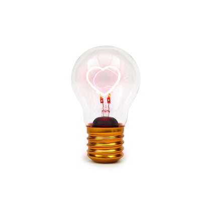 Cordless Heart Lightbulb | Rechargeable LED Bulb | Portable Heart-Shaped Light | Edison Style Design | USB Powered Light – Wishly 0