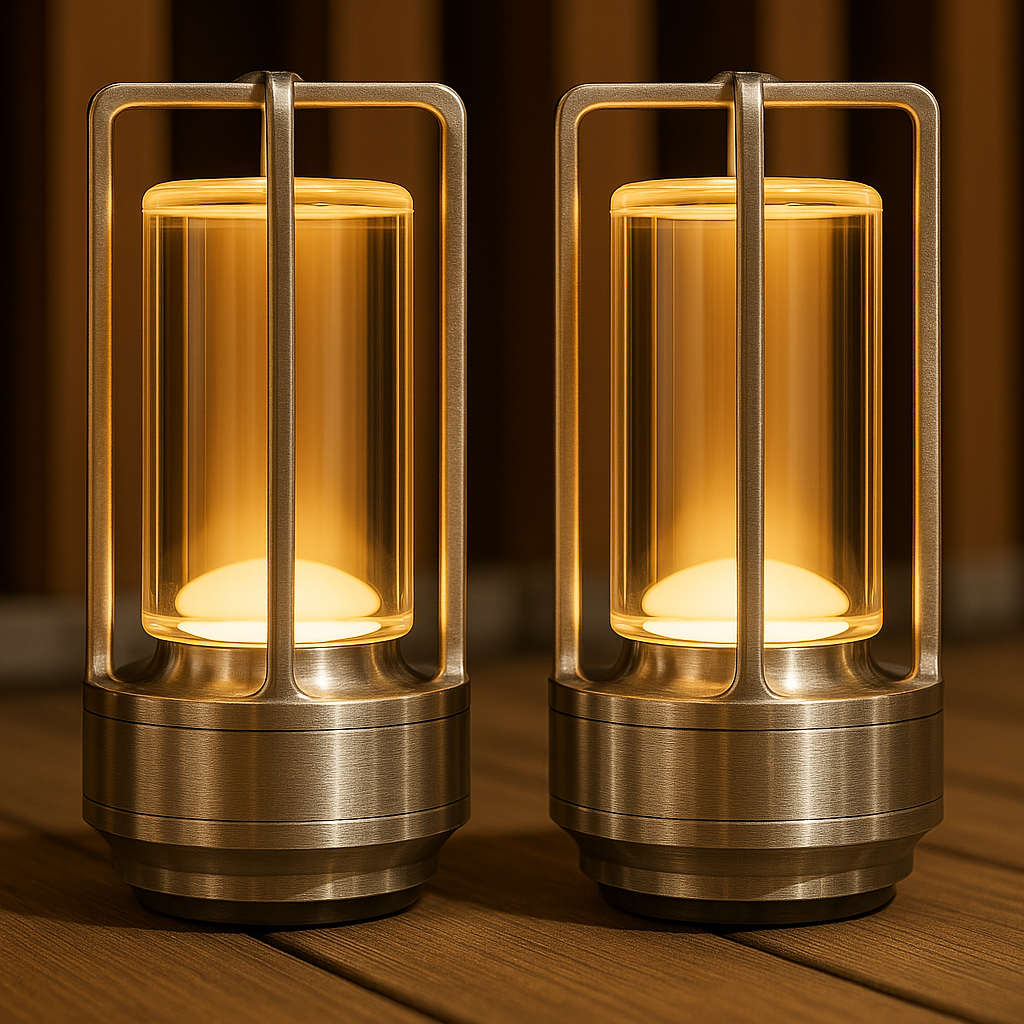 Crala Crystal Lantern Lamp | LED Table Lamps | Touch Control Lamp | Wireless Charging Light | Scandinavian Design | Japanese Minimalism – Wishly 9