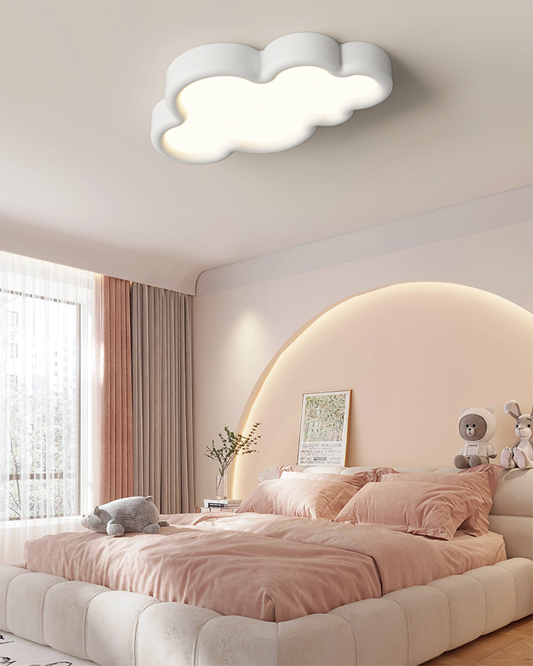 Crown Cloud Ceiling Lamp | Flush Mount Ceiling Light | Ceiling Light Fixture | LED Ceiling Lights | Ceiling Lights – Wishly 4