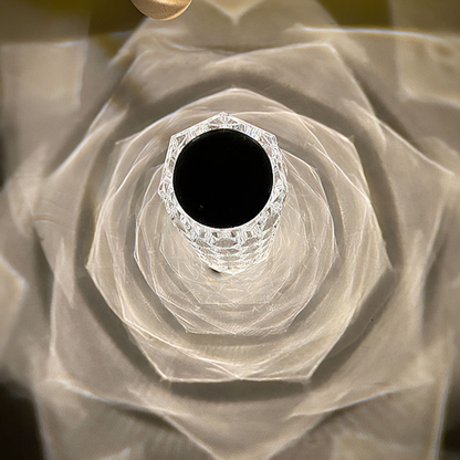 Crystal Diamond Night Light | LED Night Light | Night Lamp | Touch Control | 3-Color Light | Home Decor – Wishly 3