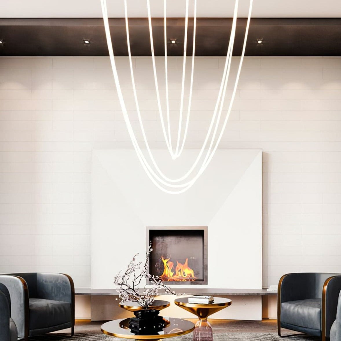 Flex LED Pendant Light | Pendant | Kitchen Pendant Lighting | Ceiling Light Fixture | Hanging Lights | Indoor Lighting Solution – Wishly 2