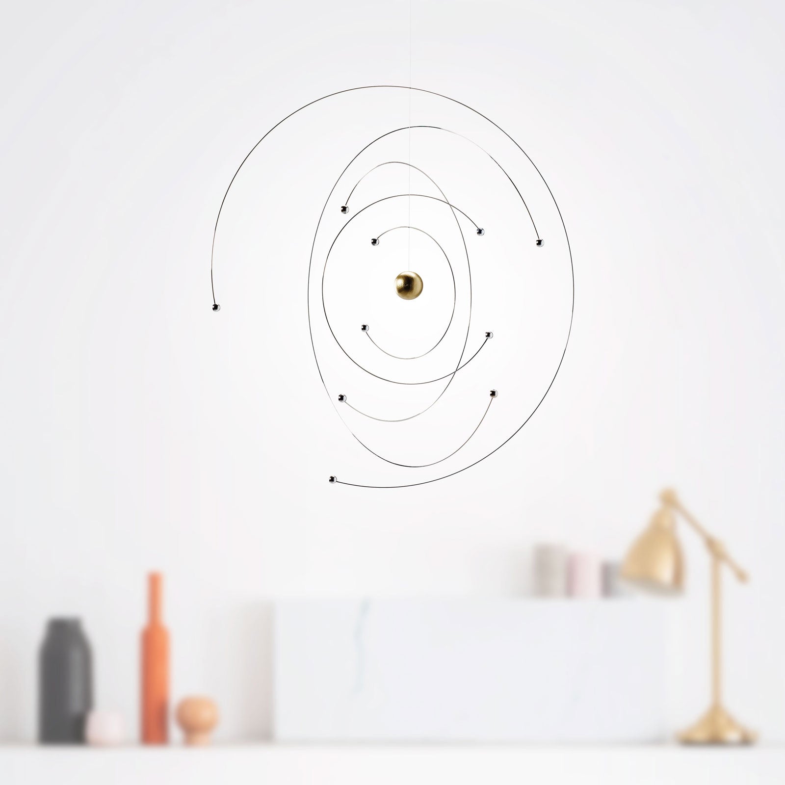 Niels Bohr Atom Model Mobile | Educational Decor | Science Gift | Handmade Mobile | Modern Home Decoration | Unique Office Decor – Wishly 1