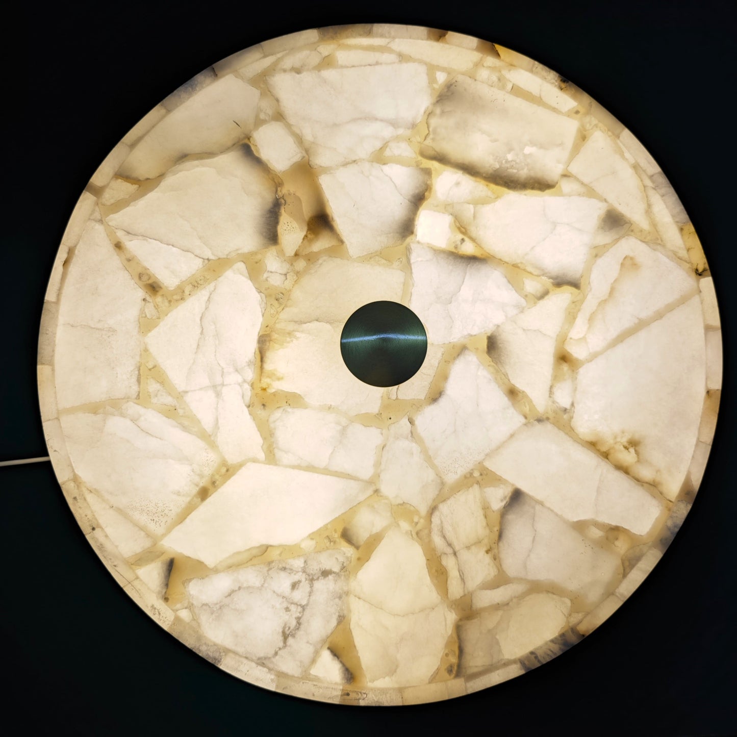 Otis Alabaster Flush Mount Lighting | Ceiling Light | Flush Mount Ceiling Light | Modern Design | Indoor Lighting | Dimmable Fixture – Wishly 2