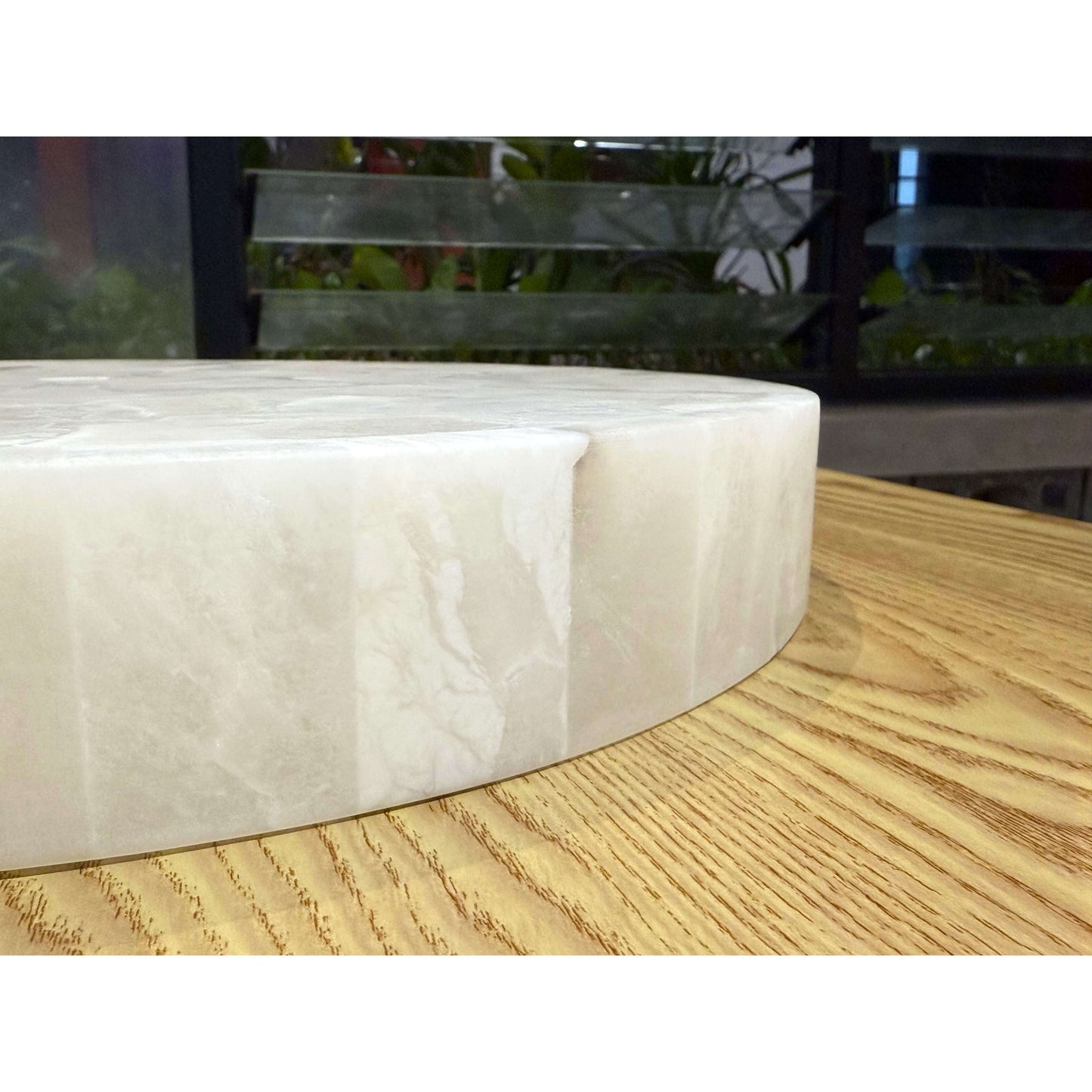 Otis Alabaster Flush Mount Lighting | Ceiling Light | Flush Mount Ceiling Light | Modern Design | Indoor Lighting | Dimmable Fixture – Wishly 7