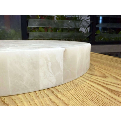 Otis Alabaster Flush Mount Lighting | Ceiling Light | Flush Mount Ceiling Light | Modern Design | Indoor Lighting | Dimmable Fixture – Wishly 7