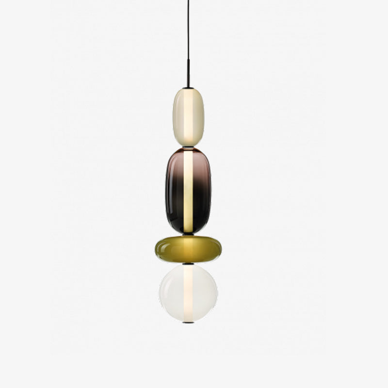 Pebbles Pendant Light | Kitchen Pendant Lighting | Glass Pendant Lights | Adjustable Pendant Light | Modern Indoor Lighting – Wishly 14