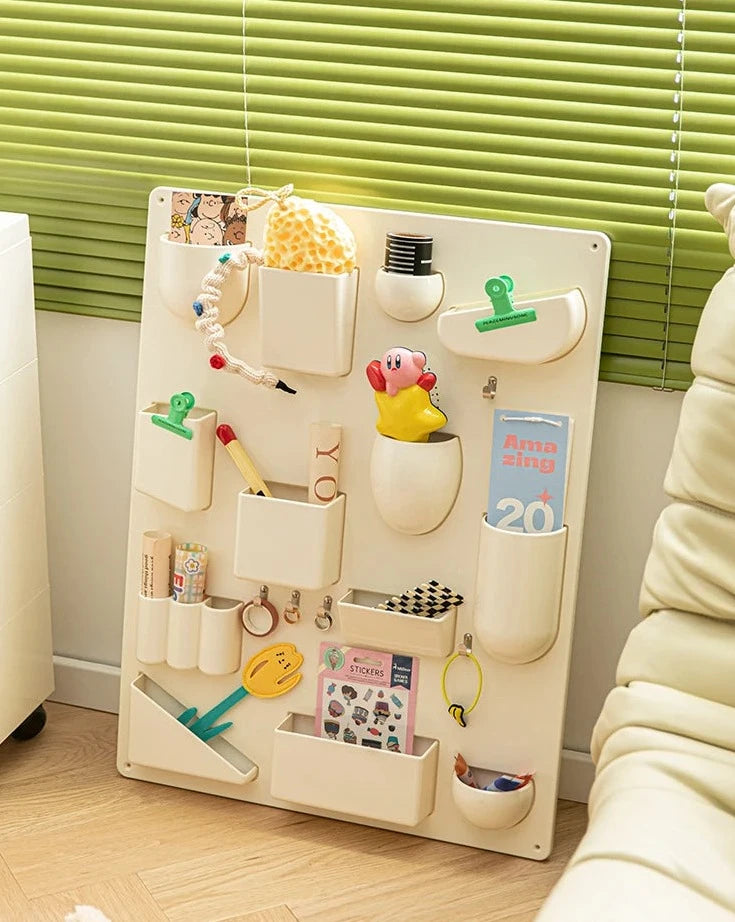 Retro Wall Mount Storage Organizer Rack | Wall Organizer | Shelves for Wall | Wall Storage | Wall File Organizer – Wishly 3