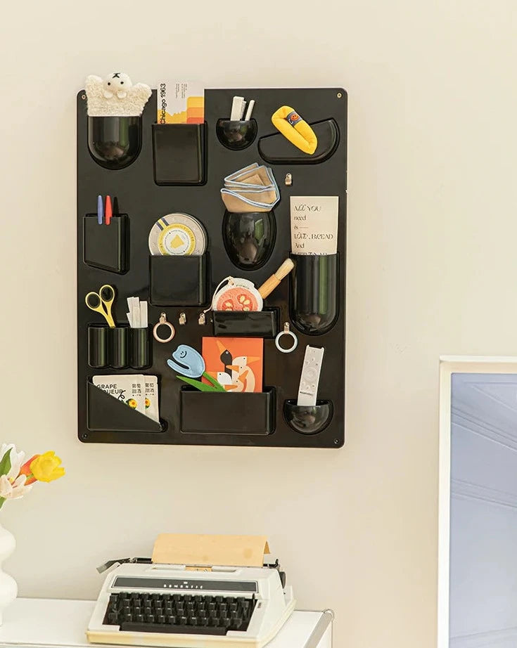 Retro Wall Mount Storage Organizer Rack | Wall Organizer | Shelves for Wall | Wall Storage | Wall File Organizer – Wishly 5