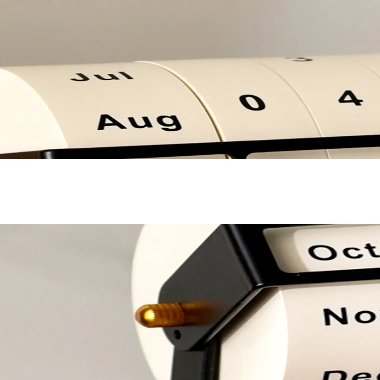 Rotating Wheel Retro Wooden Calendar | Wooden Calendar | Wooden Perpetual Calendar | Wooden Changeable Calendar | Date Tracker | Home Decor – Wishly 6