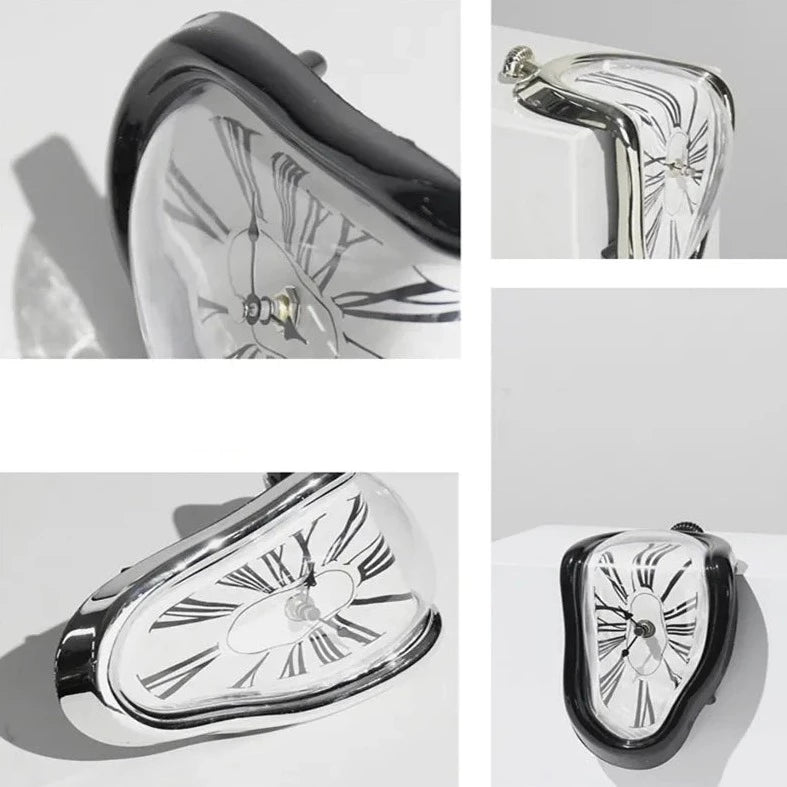 Salvador Dali Melting Clock | Wall Clock | Modern Wall Clock | Wall Clock Decor | Surrealist Design | Unique Timepiece – Wishly 7