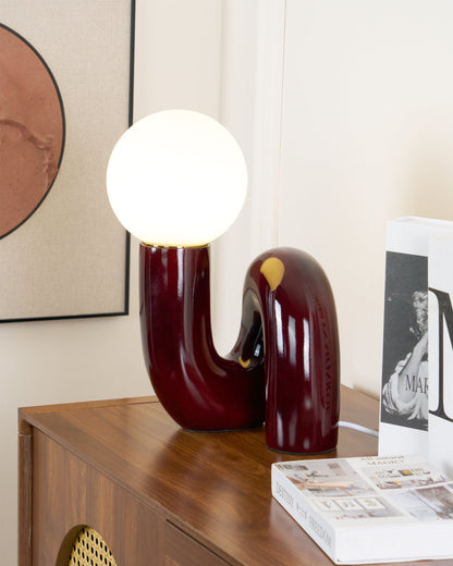 Spiral Glass Table Lamp | Table Lamp | Bedside Lamps | Desk Lamp | Bedroom Lamps | Table Lamps for Living Room – Wishly 11