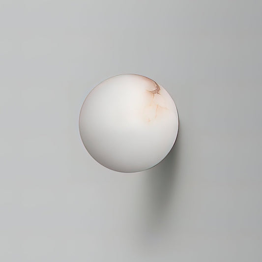 Stecher Alabaster Orb Wall Sconce | Wall Sconce | Wall Lights | Sconces | Sconce Light | Wall Sconce Lighting – Wishly 0