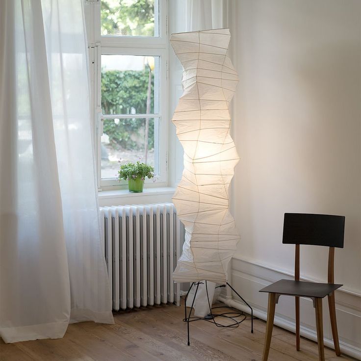 Washi Paper Floor Lamp | Modern Floor Lamp | Floor Lamps for Living Room | Standing Lamp | Indoor Lighting – Wishly 7